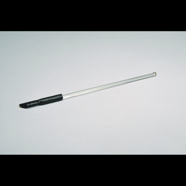 United Scientific Glass Stirring Rod W/ Rubber Polic, PK 12 GRPL08